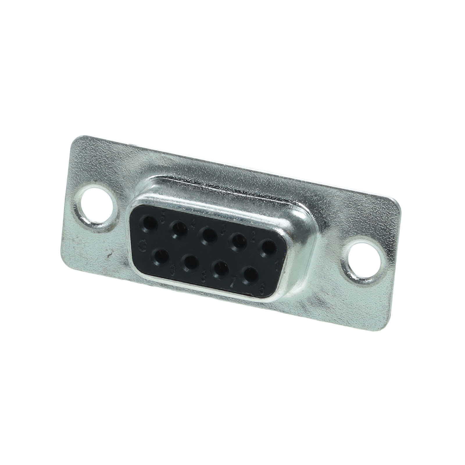 9P D-SUB FEMALE SC S&F TIN
