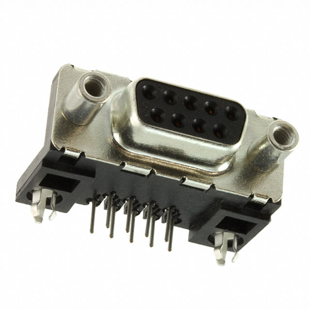 CONN D-SUB RCPT 9POS R/A SOLDER