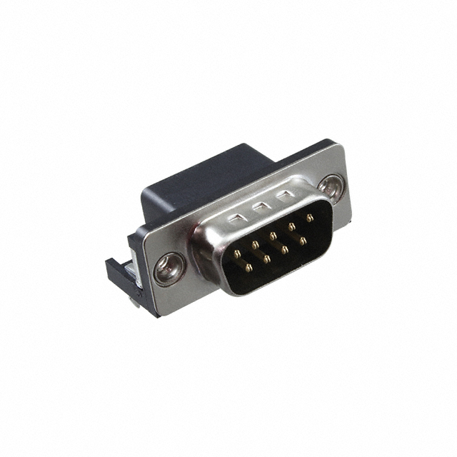 CONN D-SUB PLUG 9POS R/A SOLDER