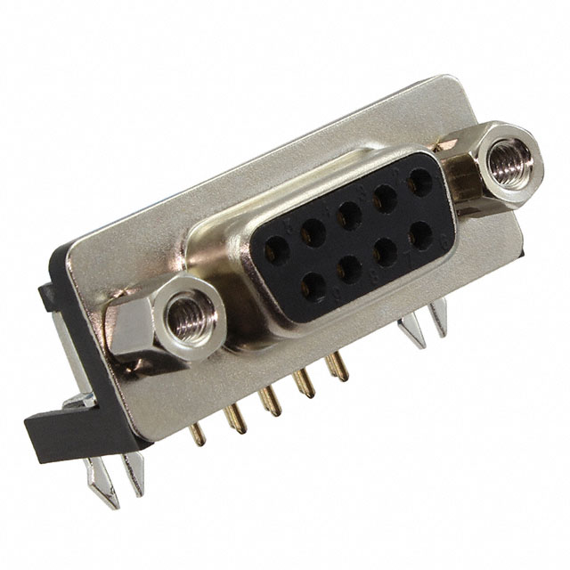 CONN D-SUB RCPT 9POS R/A SOLDER