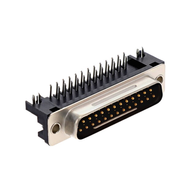 CONN D-SUB PLUG 25POS R/A SOLDER