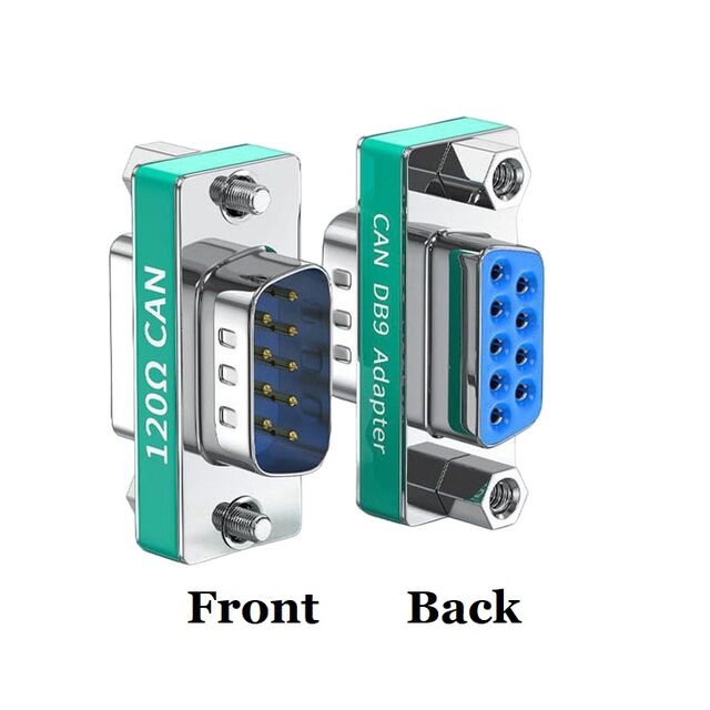 GENDER CHANGER DB9 120 ohm M/F
