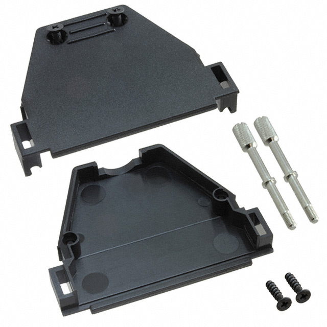 CONN BACKSHELL 50POS 180DEG