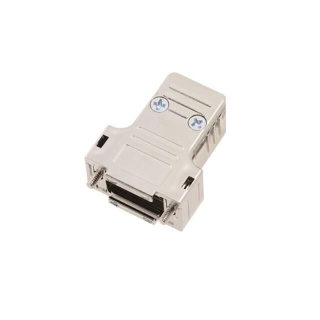CONN BACKSHELL 9POS 180DEG SHLD