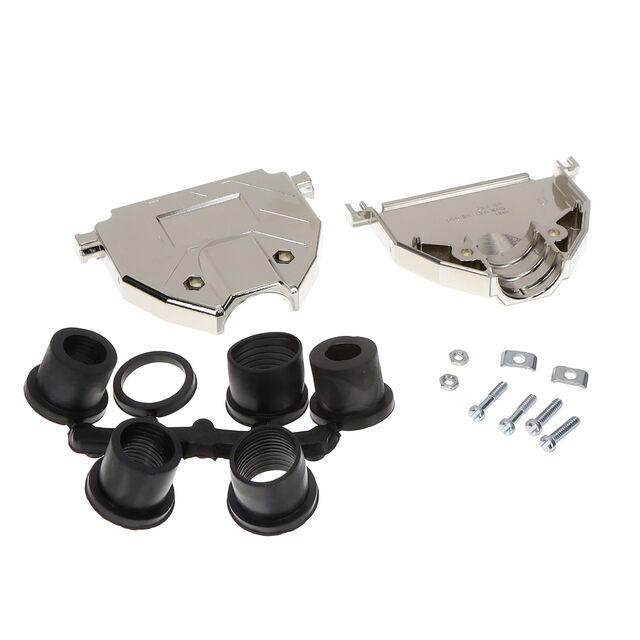 37P METPLAS D-SUB HOOD NI 180