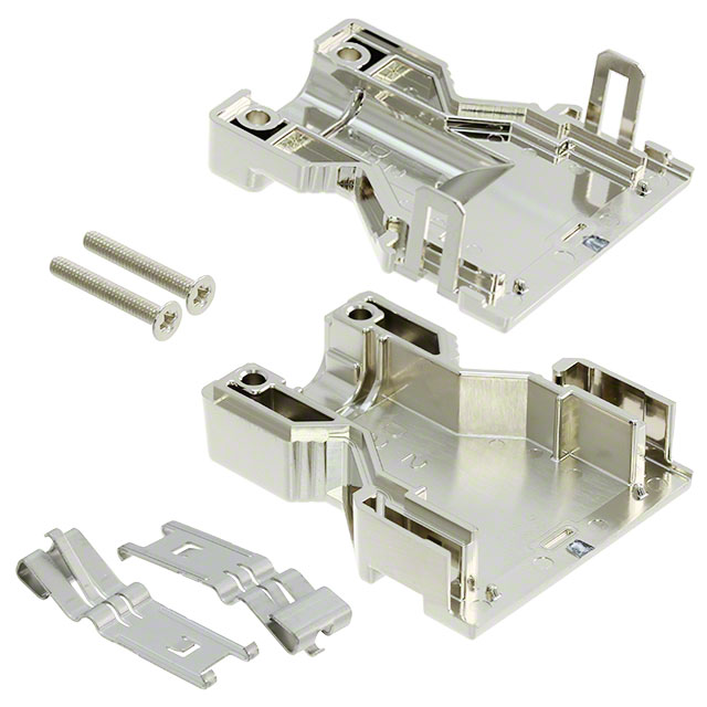CONN BACKSHELL 26POS 180DEG SHLD