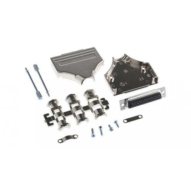 25 WAY D-SUB HOOD DIE CAST TOP E