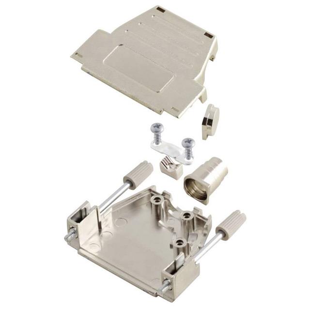 25 WAY D-SUB HOOD METPLAS TOP AN