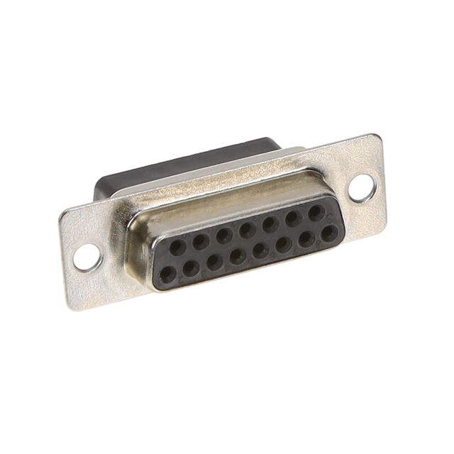 15P HD D-SUB FEMALE CRIMP NI