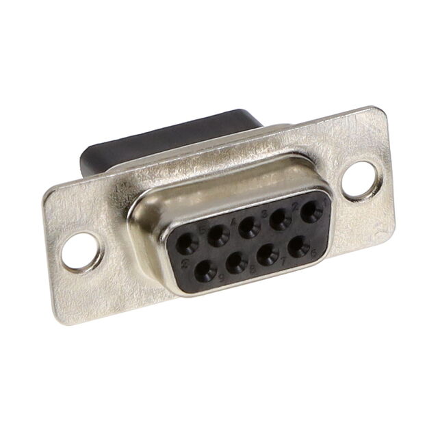 9P HD D-SUB FEMALE CRIMP NI