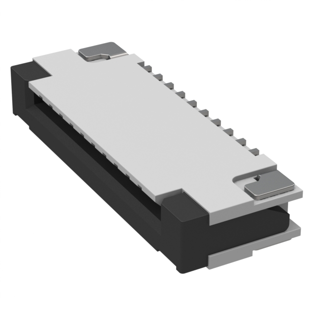 CONN FFC FPC TOP 10POS 1MM R/A
