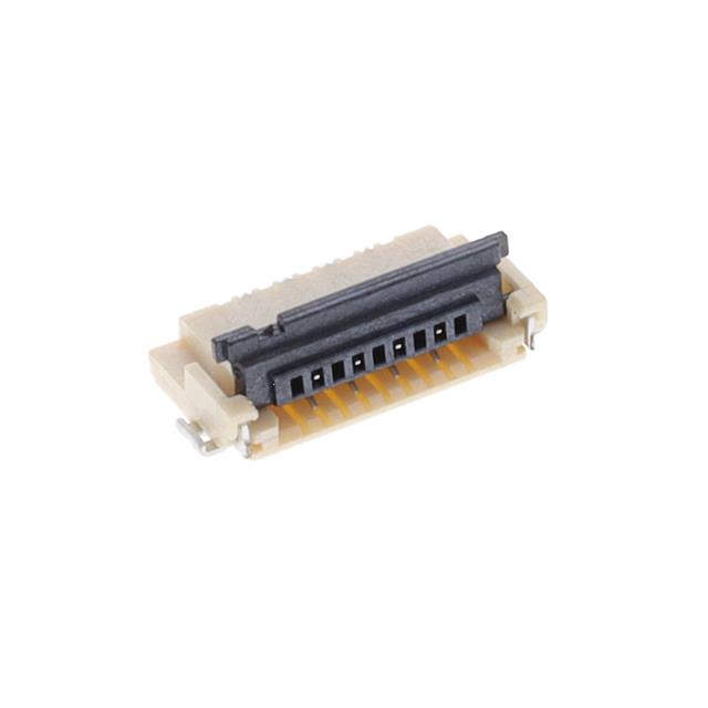 CONN FFC FPC BOTTOM 4POS 1MM R/A