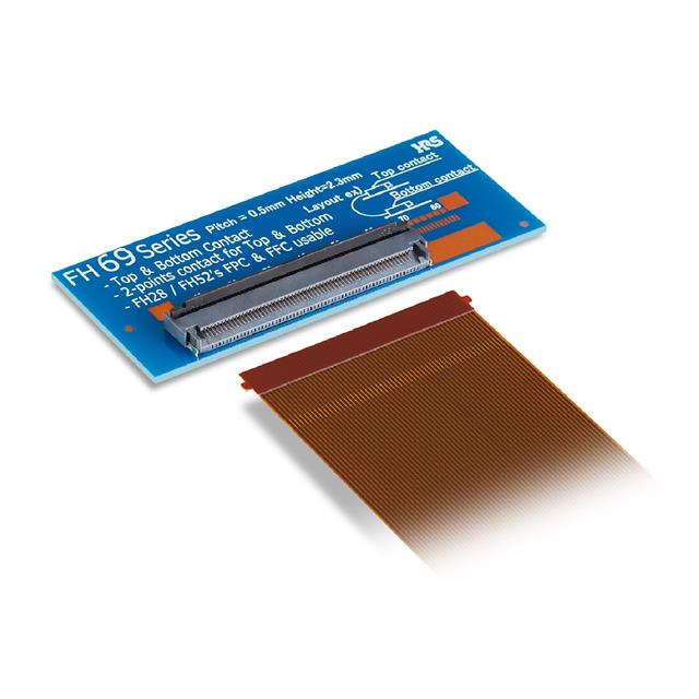 CONN FFC FPC 60POS 0.5MM R/A