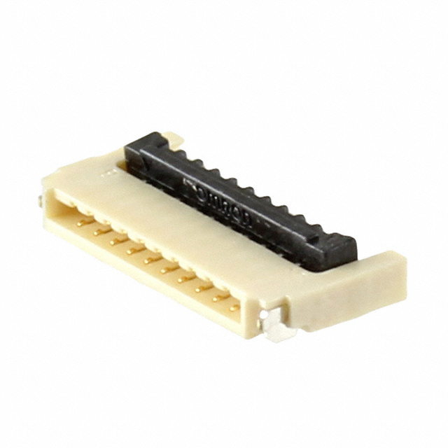 CONN FPC 10POS 0.5MM R/A