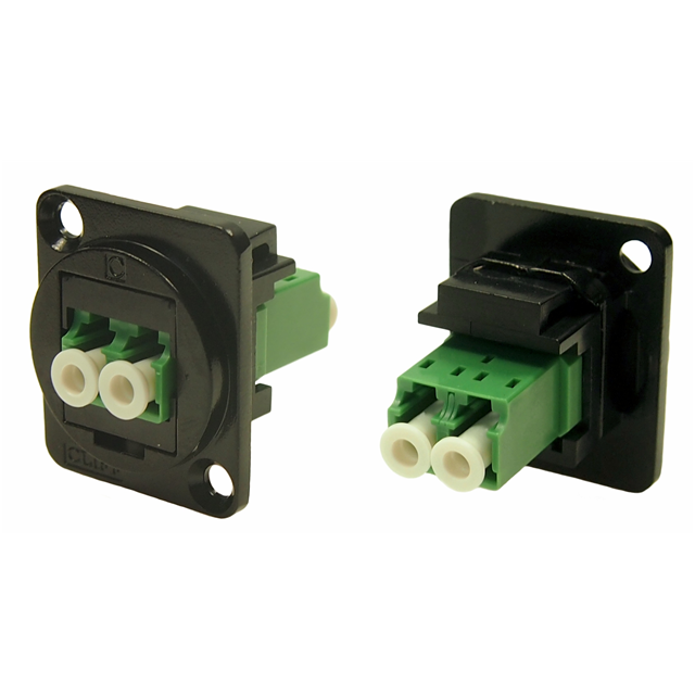 FT BLK METAL LC APC DUPLEX CSK
