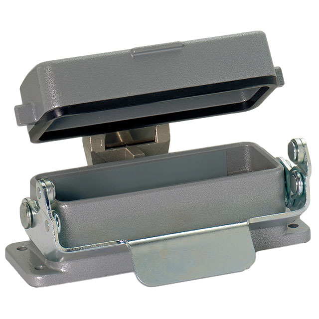 CONN BASE HA10 PNL MNT W/DC