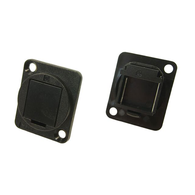 BLANKING PLATE BLACK PLASTIC FRA