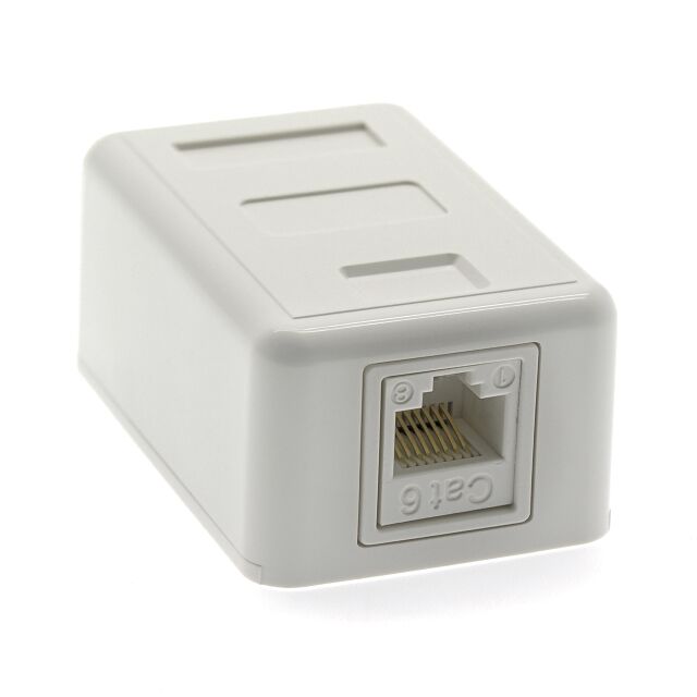 SURFACE-MOUNT BOX FOR KEYSTONE J