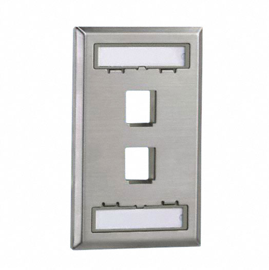 SINGLE GANG, VERTICAL FACEPLATE