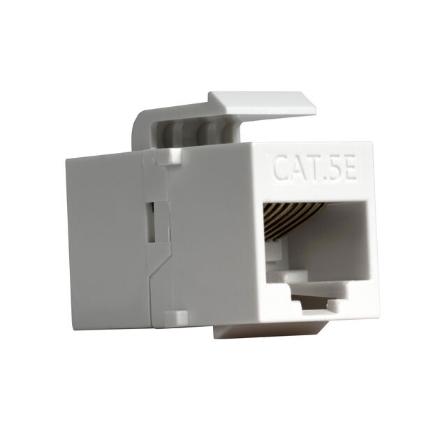 CAT5E KEYSTONE ETHERNET WALL COU