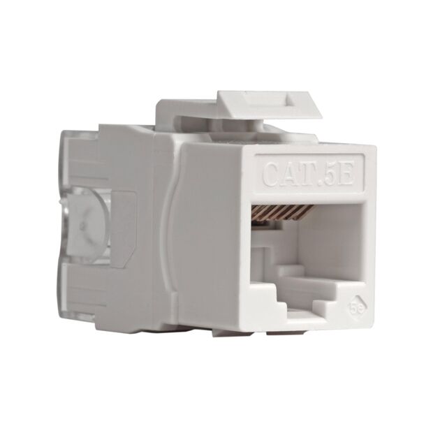 CAT5E KEYSTONE ETHERNET JACK, 5
