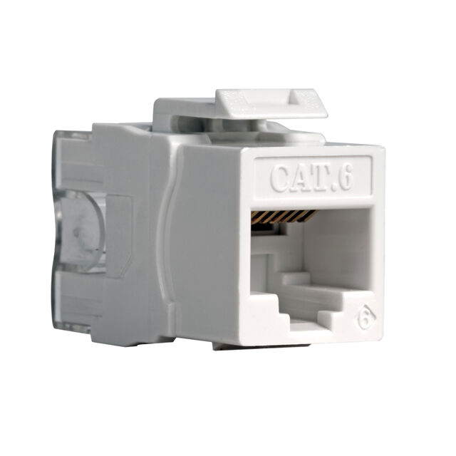 CAT6 KEYSTONE ETHERNET JACK, 25
