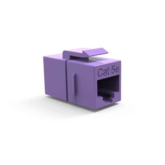CAT5E PU KEYSTONE JACK COUPLER