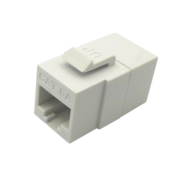 MOD JACK KEYSTONE CAT6A UNSHLD