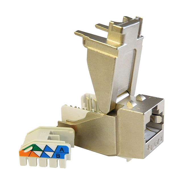 MOD JACK KEYSTONE CAT6A SHLD