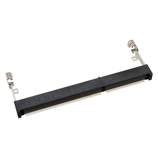 CONN SKT SODIMM 204POS R/A SMD