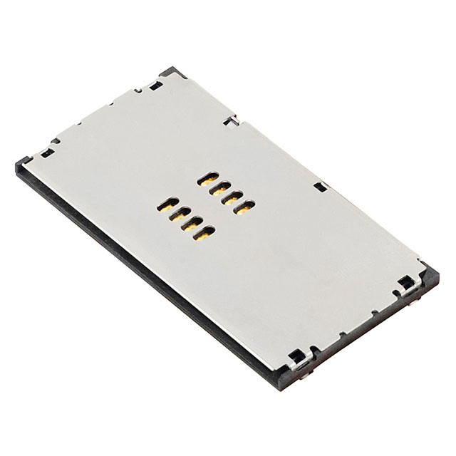 CONN CARD PUSH-PULL R/A SMD