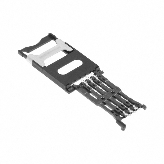 CONN SIM/SAM CARD R/A SMD