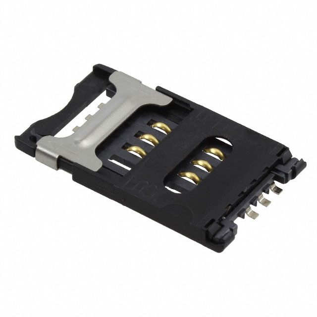 CONN SIM/SAM CARD R/A SMD