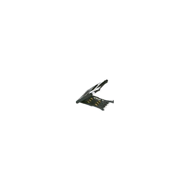 CONN SIM/SAM CARD R/A SMD