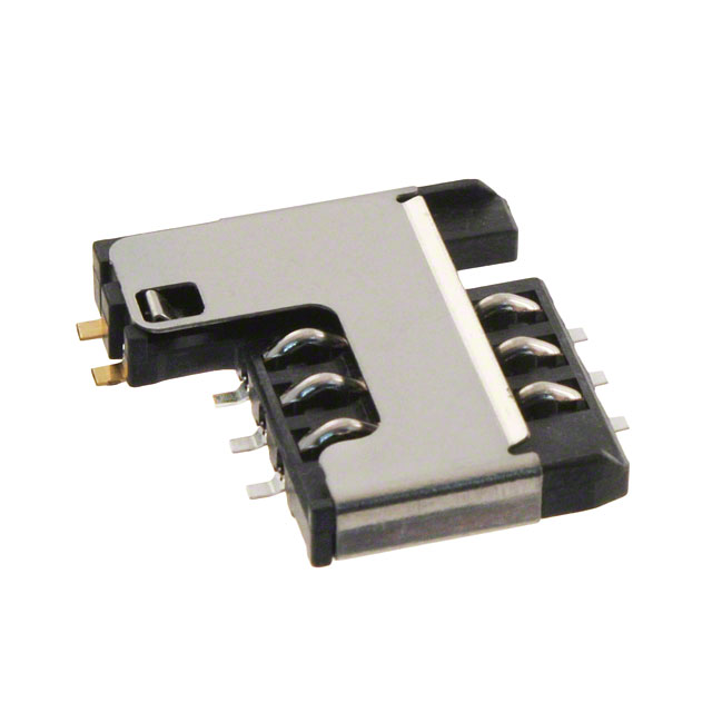 CONN SIM/SAM CARD R/A SMD