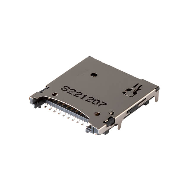 CONN MICROSD CARD SMD R/A PCB