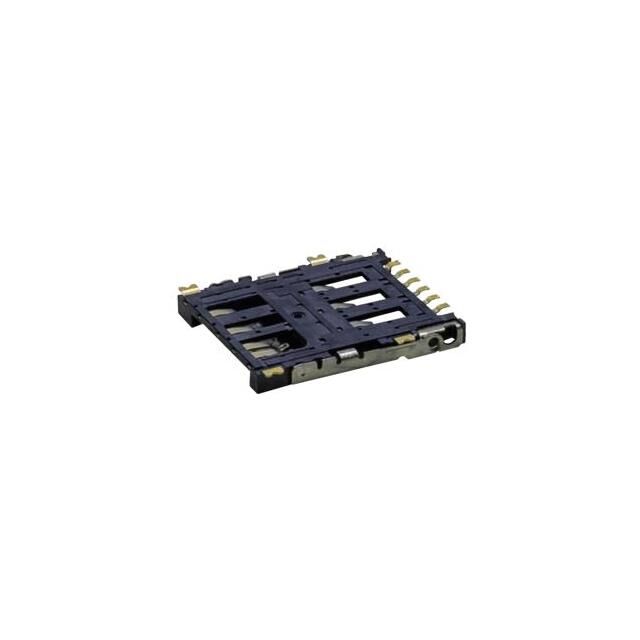 CARD CONNECTOR, NANO SIM, HINGED