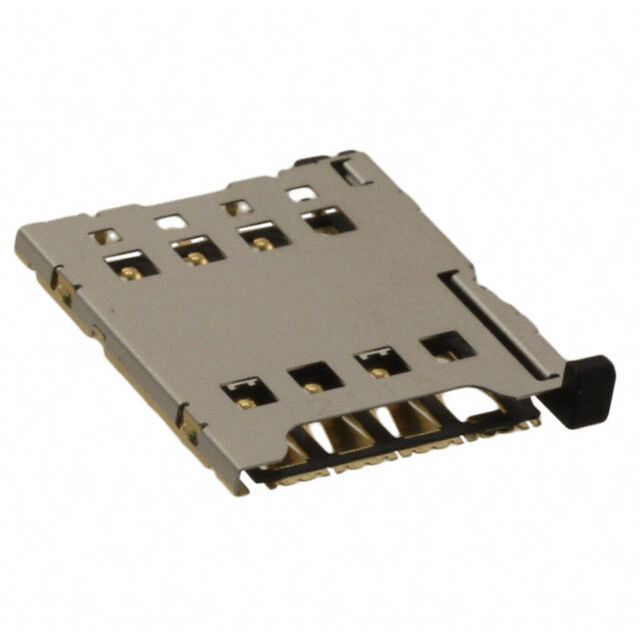 CONN MICRO SIM CARD R/A SMD