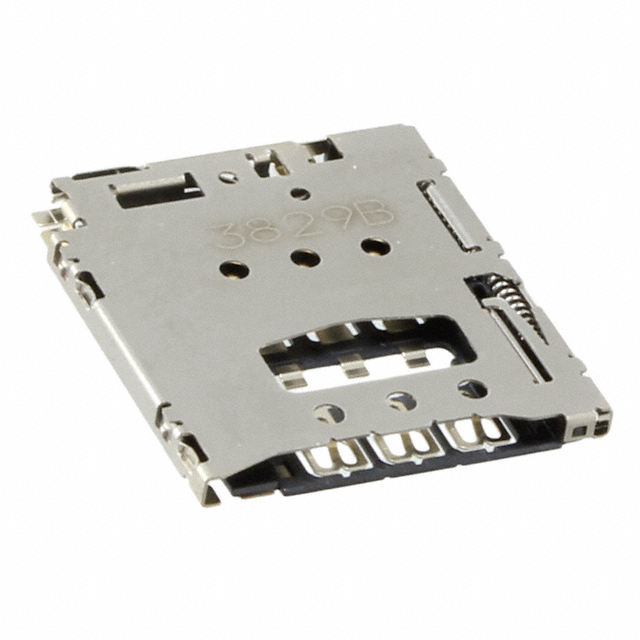 CONN MICRO SIM CARD R/A SMD