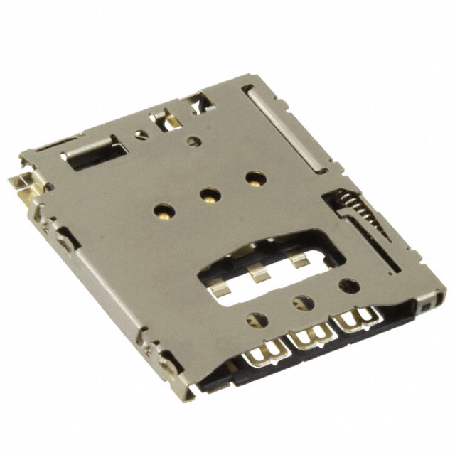 CONN MICRO SIM CARD R/A SMD