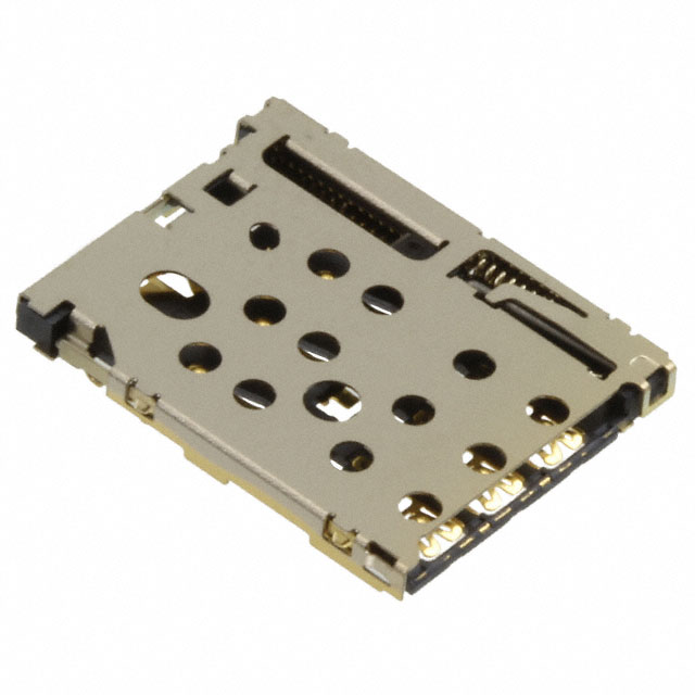 CONN NANO SIM CARD R/A SMD