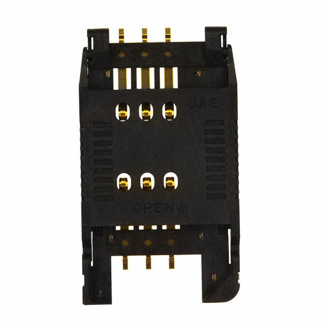 CONN SIM/SAM CARD R/A SMD
