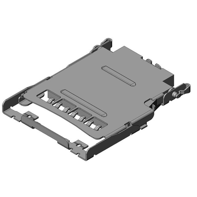 CONN MICRO SD CARD R/A SMD