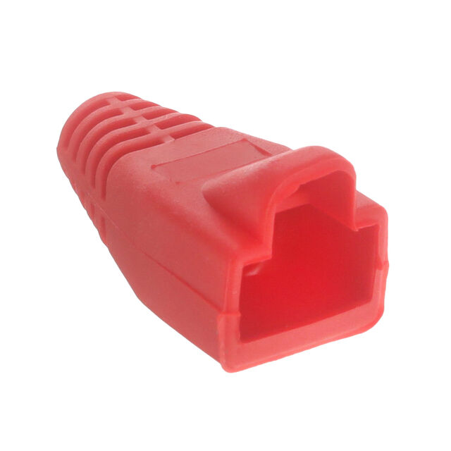 RJ45 STRAIN RELIEF BOOT-RED