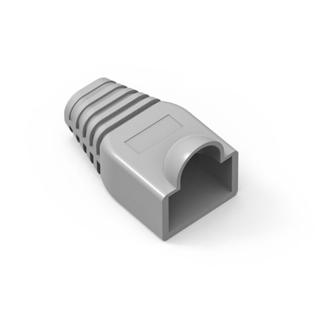 BOOT FOR RJ45 PLUG, GRAY
