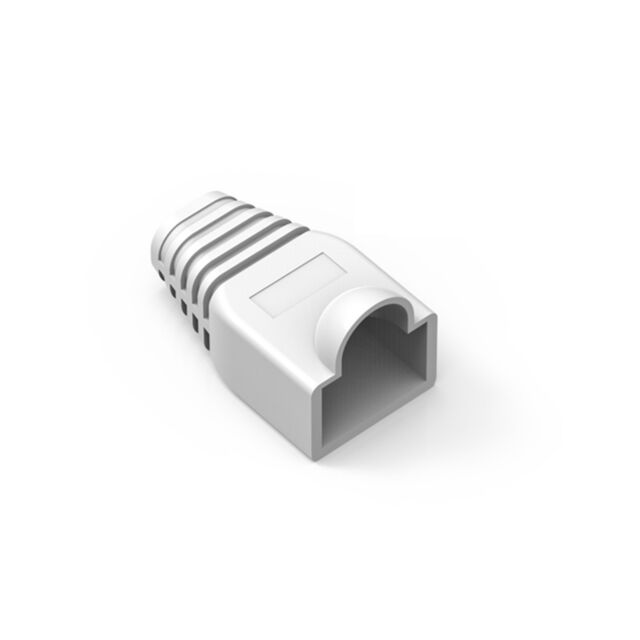 BOOT FOR RJ45 PLUG, WHITE
