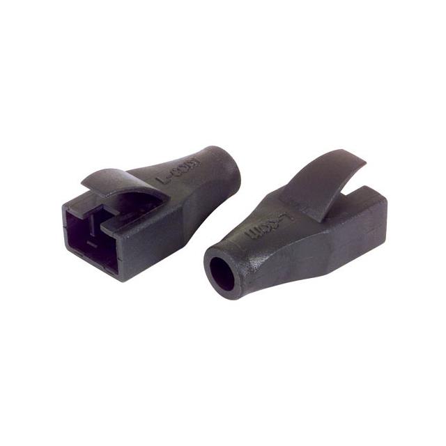 BOOT SNGLS BLK 5.0MM 50 PAK