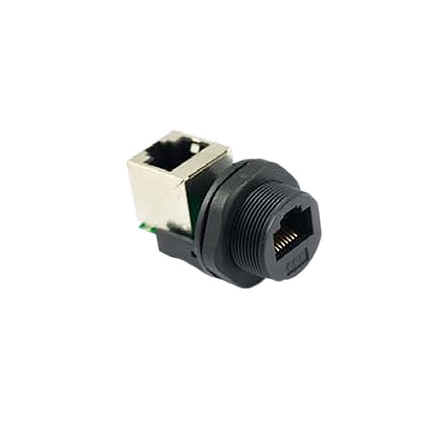 RJ45 PANEL MOUNT WITH JACK 90