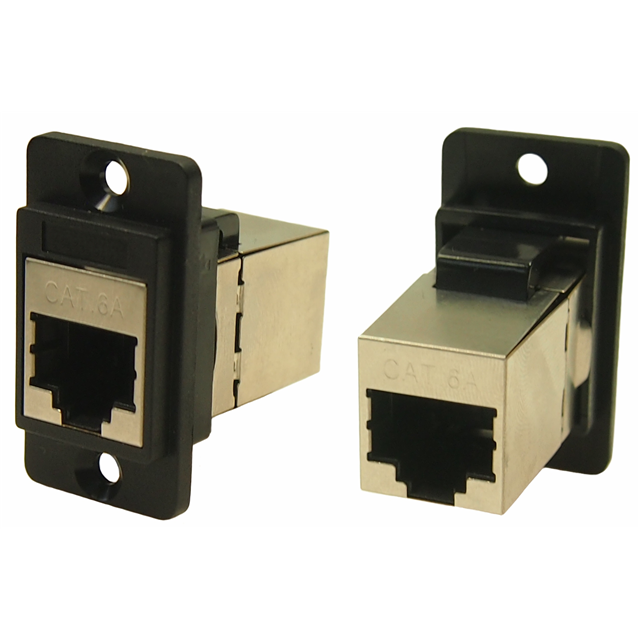 DUALSLIM CAT.6A SHIELDED RJ45 BL