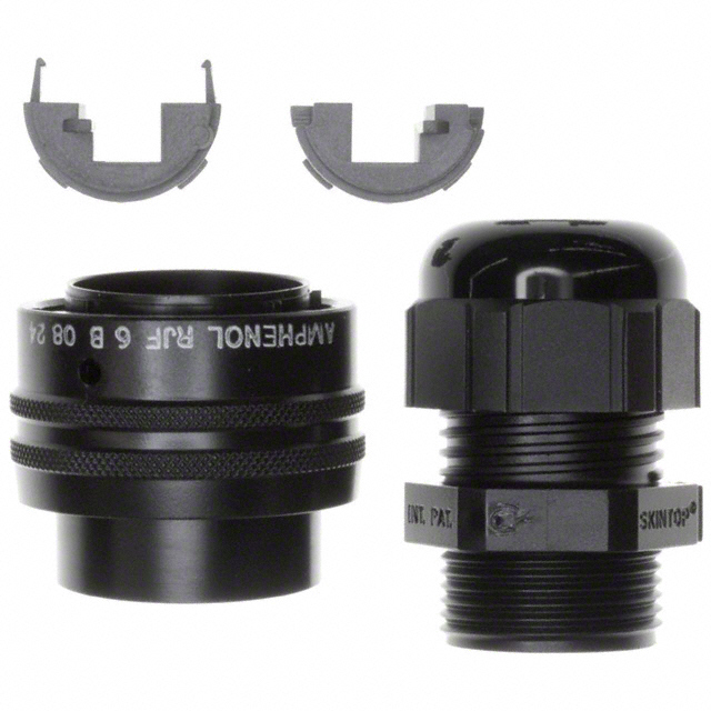 CONN MOD PLUG HSG RJ45 BLACK
